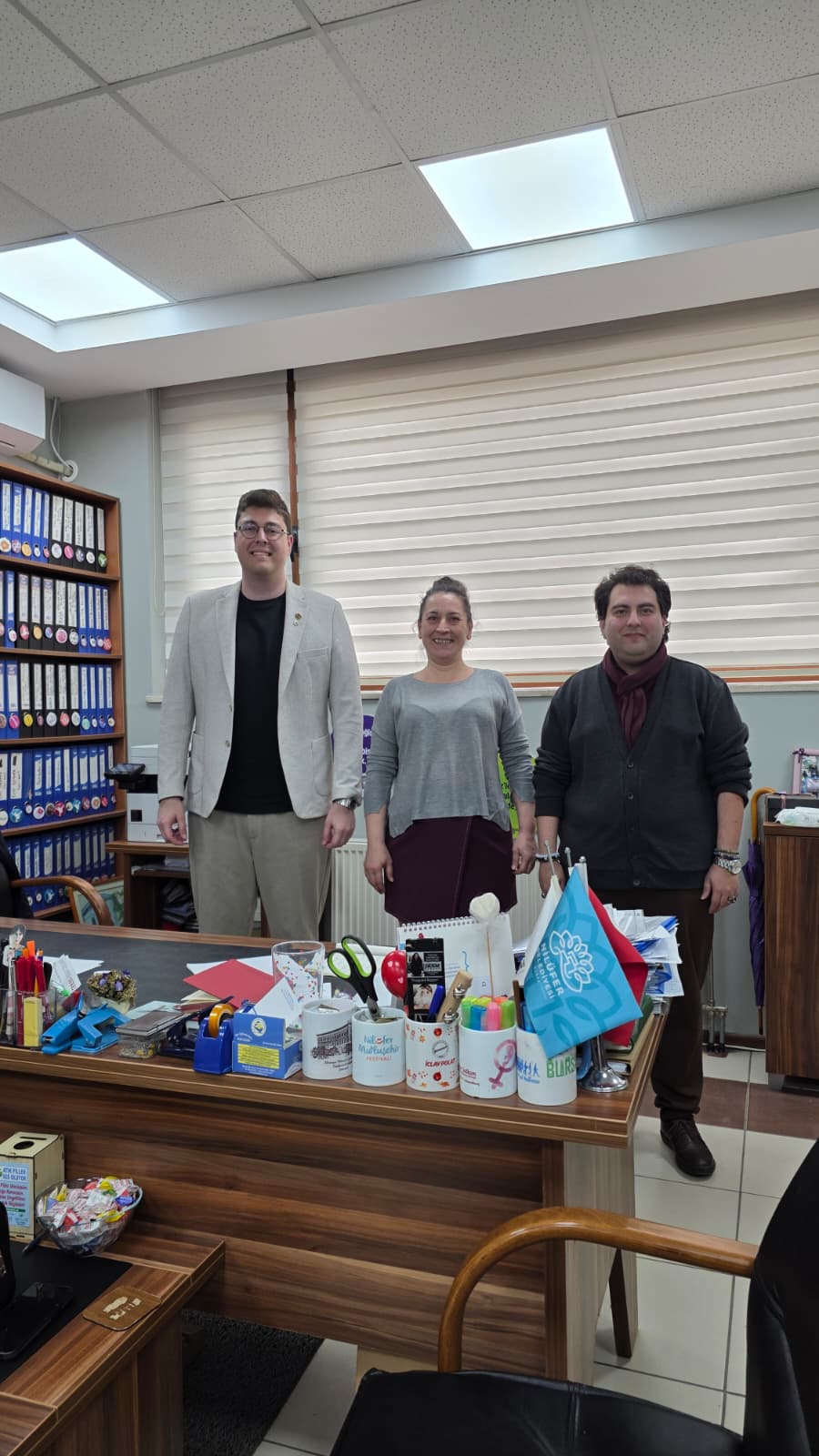 Karaman & Nilüfer Dernekler Yerleşkesi Sorumlusu Sn. İclay POLAT'ı ziyaret ettik!!